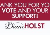 Join Diane Election Night at Bad Boyz Pizza 9pm-12am