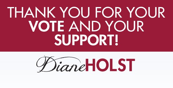 Join Diane Election Night at Bad Boyz Pizza 9pm-12am